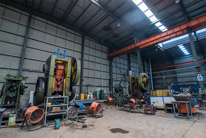 延吉网架配件-锥头加工车间